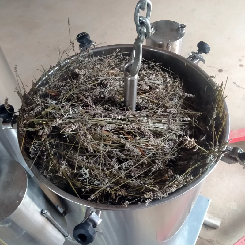 Lavender distillation