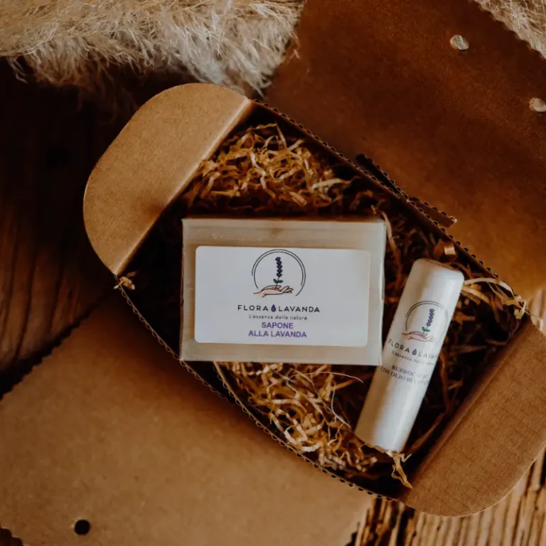 Always With You Set – Lavender Lip Balm and Artisan Soap, Gift Box
